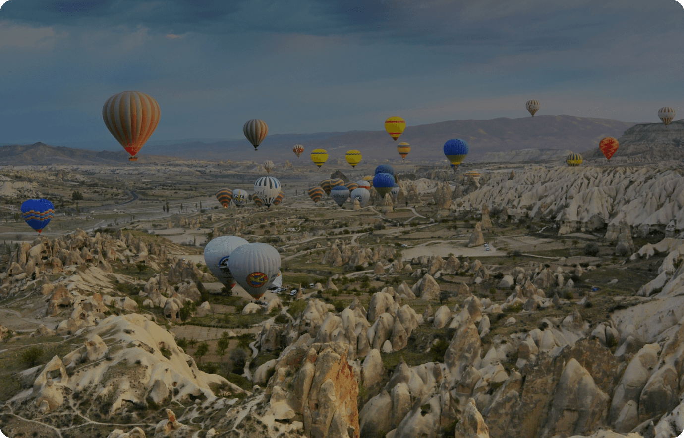 Premium flight booking hero